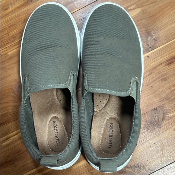Maurices Women’s Slip-On Shoes - Olive Green - Picture 1 of 1